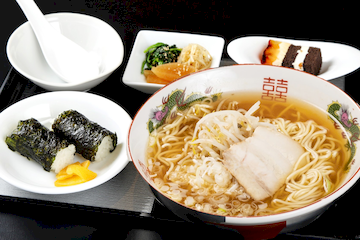 ふるさと名物ラーメン定食